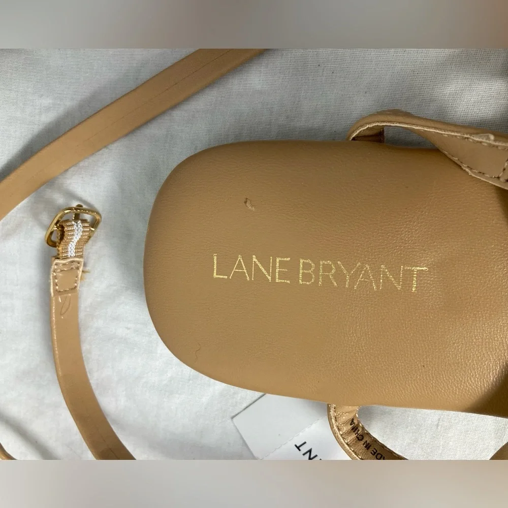 Lane Bryant sandals woman NWT size‎ 7W